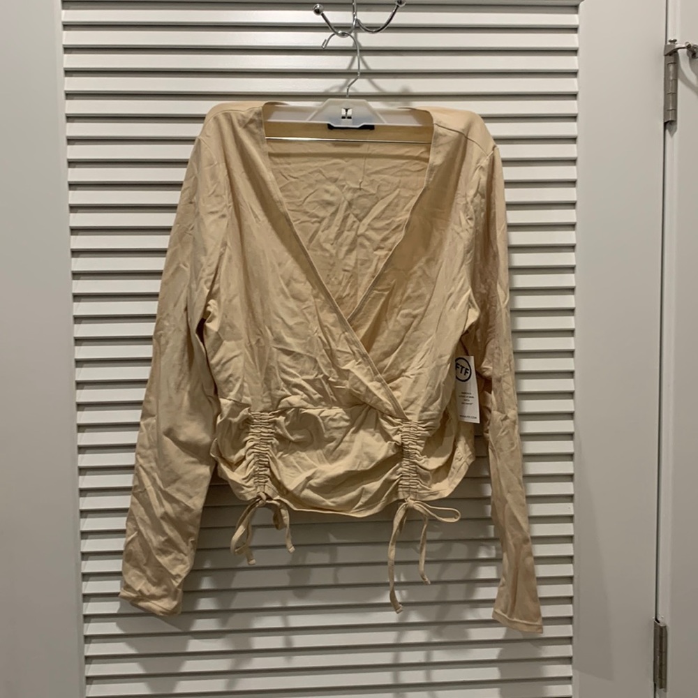 Long Sleeve Drawstring Tee
